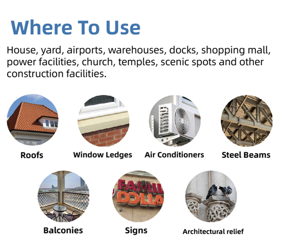 Pestman Bird Repellent Gel – Global Delivery to Your Door – Supply for Facility Management & Property Maintenance Companies, Building Cleaning Company, Pest Control Companies & Distributors