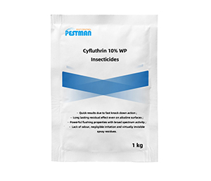 Cyfluthrin 10% WP