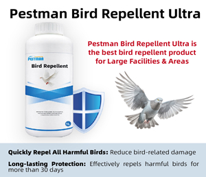 Pestman Bird Repellent Ultra - Global Delivery to Your Door – The best bird repellent product for Large Facilities & Areas