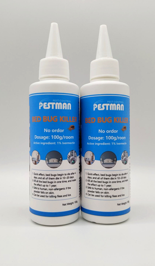 How to use Pestman bedbug killer powder?