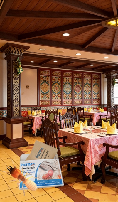 Case: Malaysian Nyonya Restaurant Battles Termite Invasion with Pestman Termite Bait