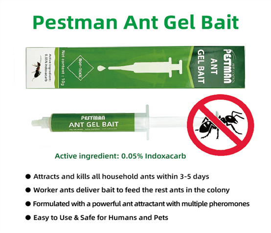 Pestman Ant Gel Bait (10g)- Global Delivery to Your Door – Supply for Wholesalers, Online Sellers, Distributors and Retailers