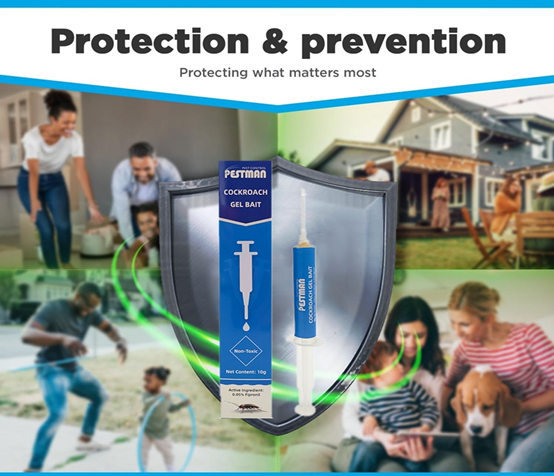 Pestman Cockroach Gel Bait (10g)- Global Delivery to Your Door – Supply for Wholesalers, Online Sellers, Distributors and Retailers