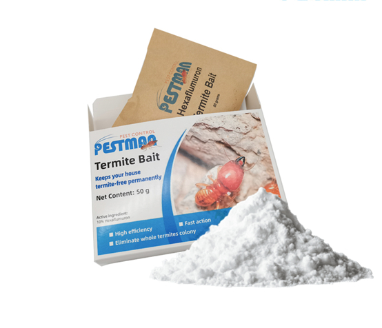 Pestman Hexaflumuron Termite Bait – Global Delivery to Your Door – Supply for Pest Control Companies, Wholesalers, Online Sellers, and Retailers.